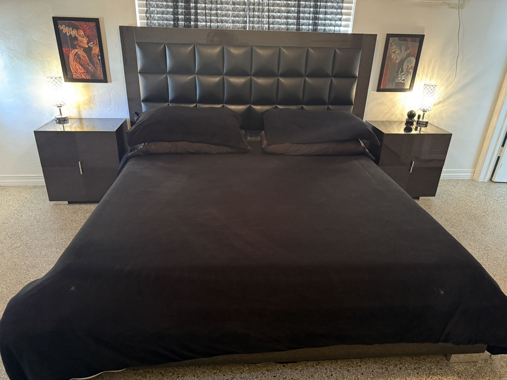 King Size Bedroom Set With Mattress