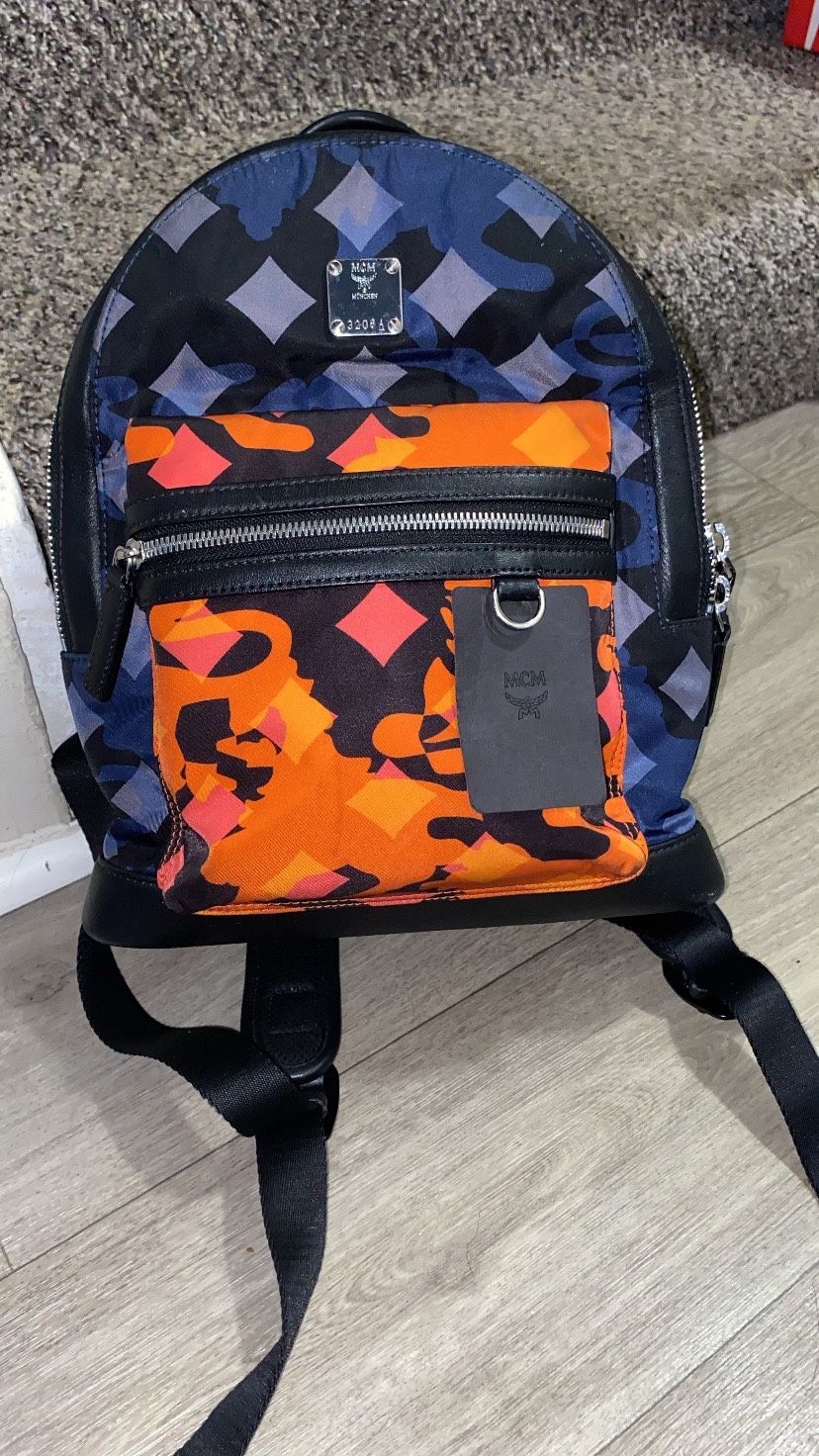 Tri Camo Mcm Backpack 