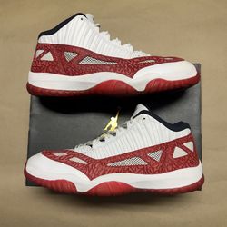 Nike Air Jordan 11 XI Retro Low IE Gym Red Mens size 14 Basketball Shoes Rare!