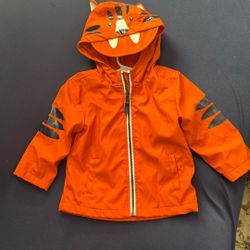 Little Me Size 18Months Tiger Raincoat 