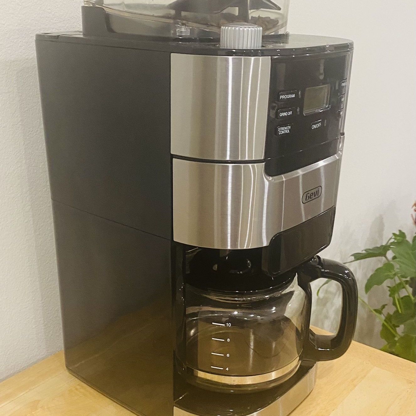 Gevi Grind And Brew Automatic Coffee Machine