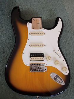 Fender JV modified Japanese Stratocaster loaded body