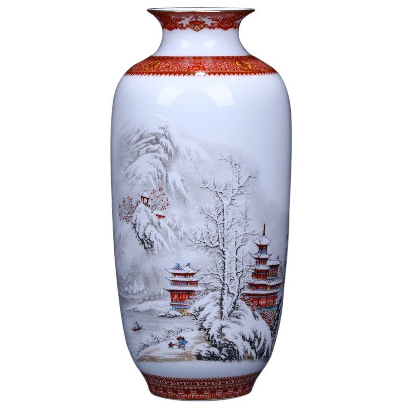 Antique Jingdezhen Ceramic Vase