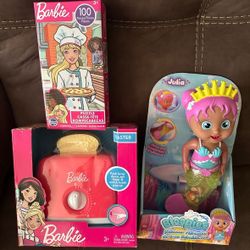 New Barbie doll toy gift set