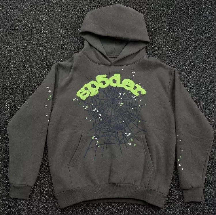 Gray Spider hoodie 