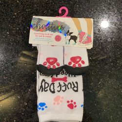 Chatties Matching Sock Set For Pet & Owner Fits Most Adults And Small Pet Paws