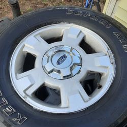17" Ford F150 Original Rims & Tires Set
