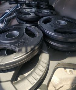 Xmark olympic rubber weights