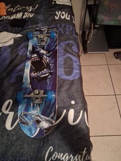 Shark skateboard