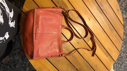 Lucky brand orange purse
