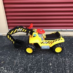 Tractor/construction Push-pull Ride On