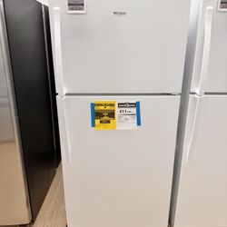 Brand-New Whirlpool 30 in. 18.2 Cu. Ft. White Top Freezer Refrigerator WRT318FZDW