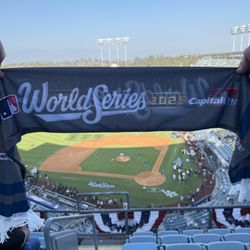Dodgers 2025 World Series Capital One Scarf