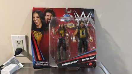 WWE series 26 Main Event show Down Chelsea green & cactus jack