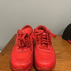 Nike Air Max 90 “Triple Red” – Size 8.5