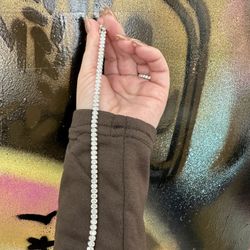 14k LAB DIAMOND TENNIS BRACELET 
