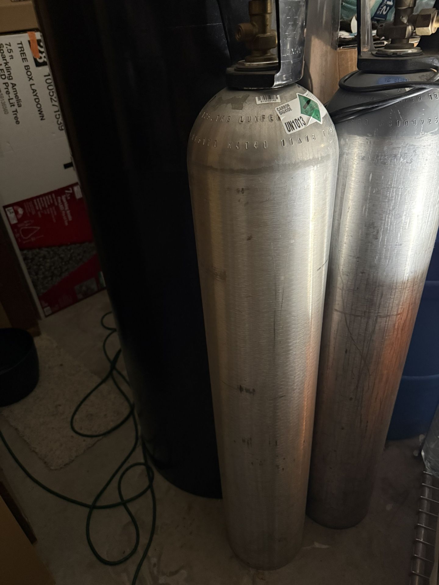 C02 Tank 50lbs No Regulator