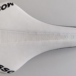 NOS MOSSO White Mountain Road Bike Saddle Seat Sam Moanie Bicycle