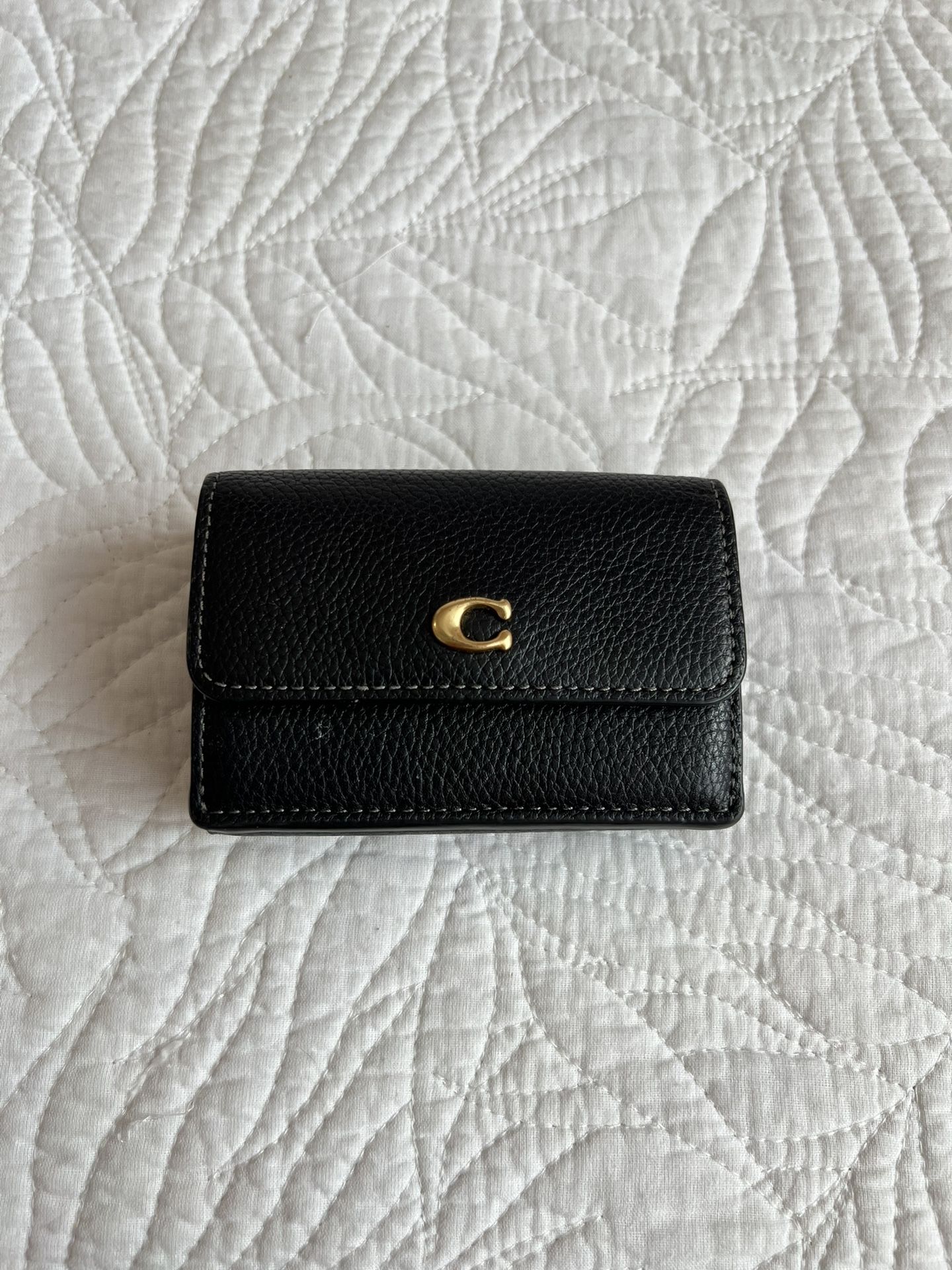 Coach leather wallet