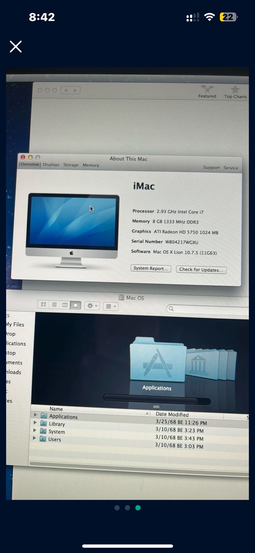 Old iMac