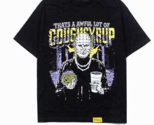 Awful Lot Of Cough Syrup Graphic Tee Halloween Edition
