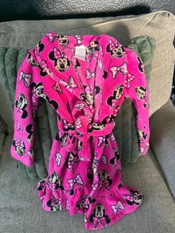 DISNEY MINNIE MOUSE ROBE FLEECE ROBE SIZE 4T