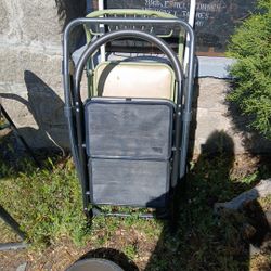 Three Short Step Ladders