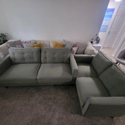 Couch With Love Seat 