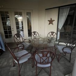 Lanai Table And 6 Chairs