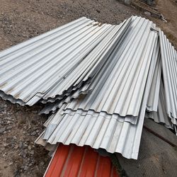 Sheets of aluminum