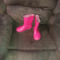 Girl Rain Boots  Size 11-12