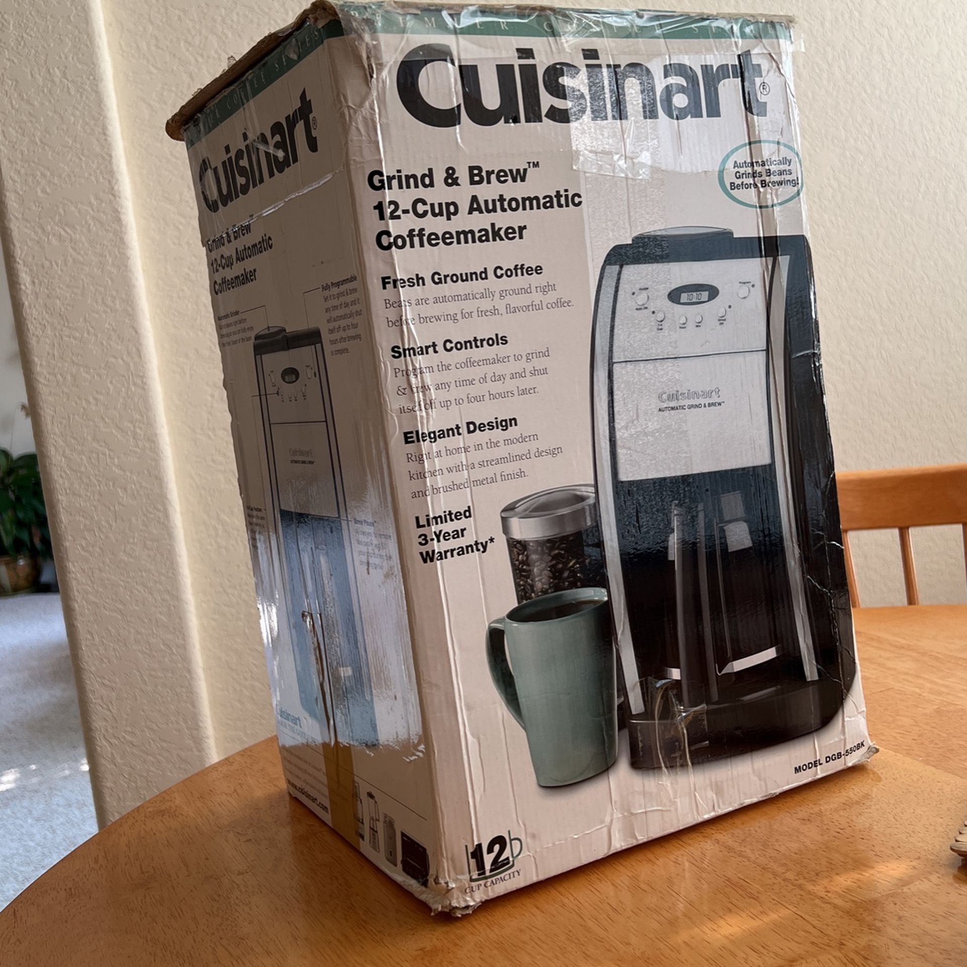 Brand New Cuisinart 12 Cup Coffeemaker (Grind & Brew),All Products : American Fashion Style Bags On Sale