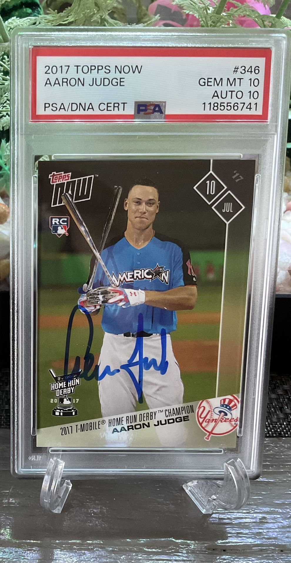 2017 Aaron Judge HR Derby champ Rookie Card Auto for Sale in Las Vegas ...