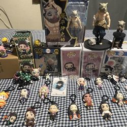 Demon slayer figurines