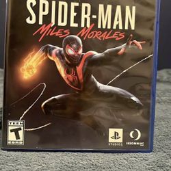 Spiderman Miles Morales - PS5 game 