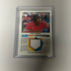 Jose Ramirez Game Used Patch 