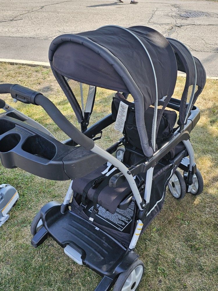 Graco Fisher Price Stand And Ride Duo Stroller Graco Roomfor2