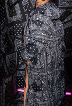 Bandanna Puffer Jacket