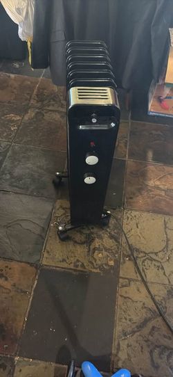 Space heater oil filled