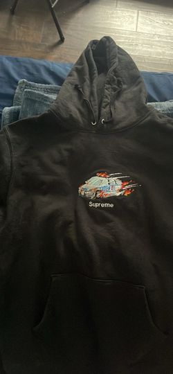 Supreme Hoodie Cop Car Embroidered 