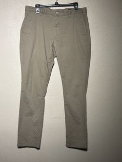 Bonobos Athletic Fit Flat Front Stretch Cotton Twill Chino 1.0 Pants. 35X32