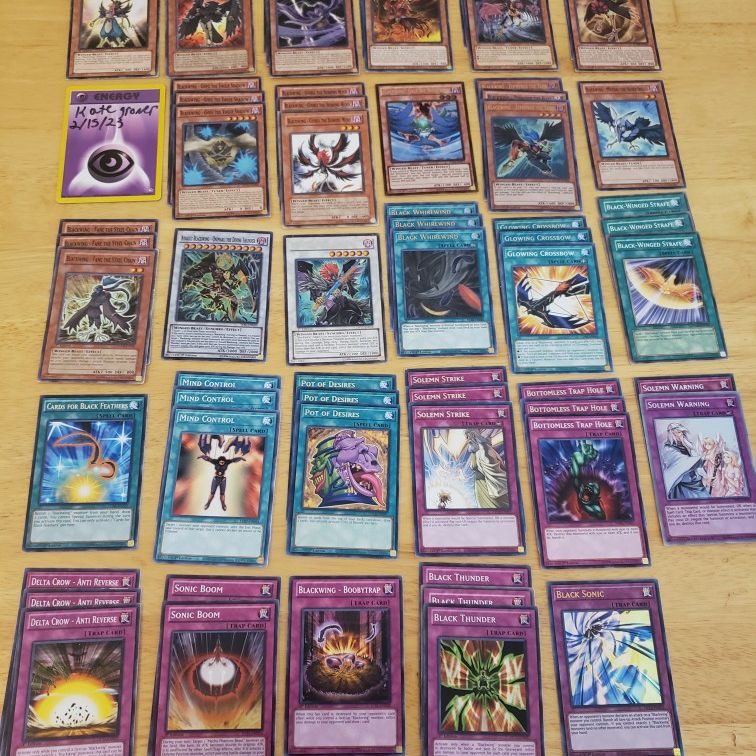 Yugioh Blackwing Deck Core 64 Cards for Sale in Wheaton, IL - OfferUp