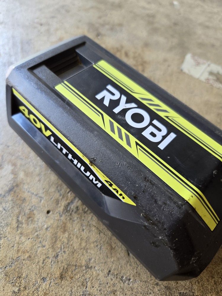 Ryobi 40v Battery 