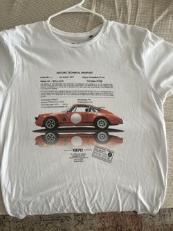 Porsche T Shirt large