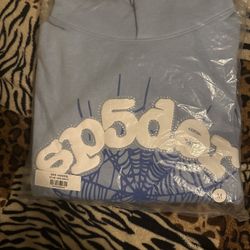 Spider Hoodie Blue 