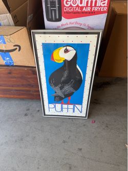 Puffin Alaskan Art