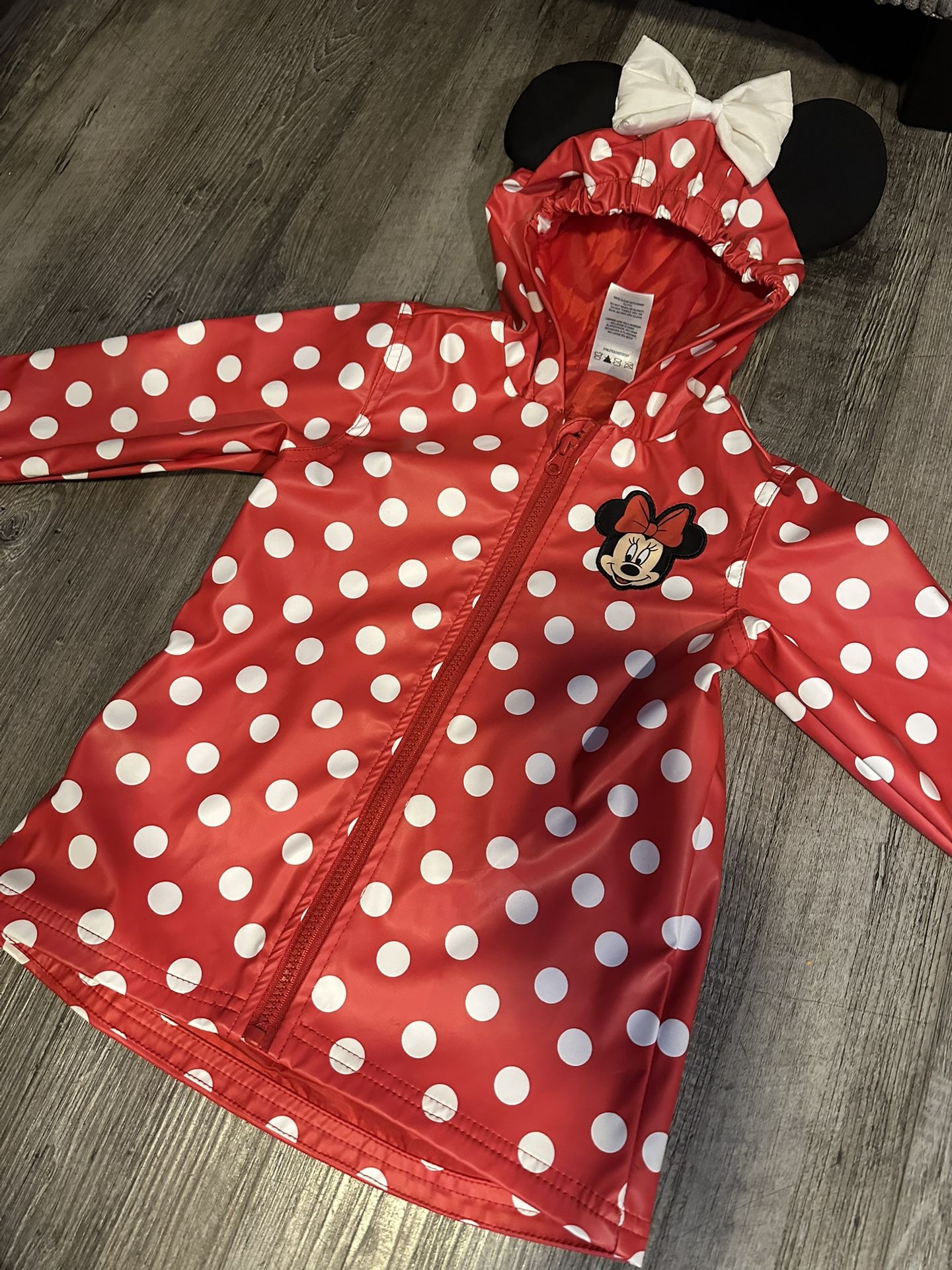 Minnie Mouse 2t Rain Coat