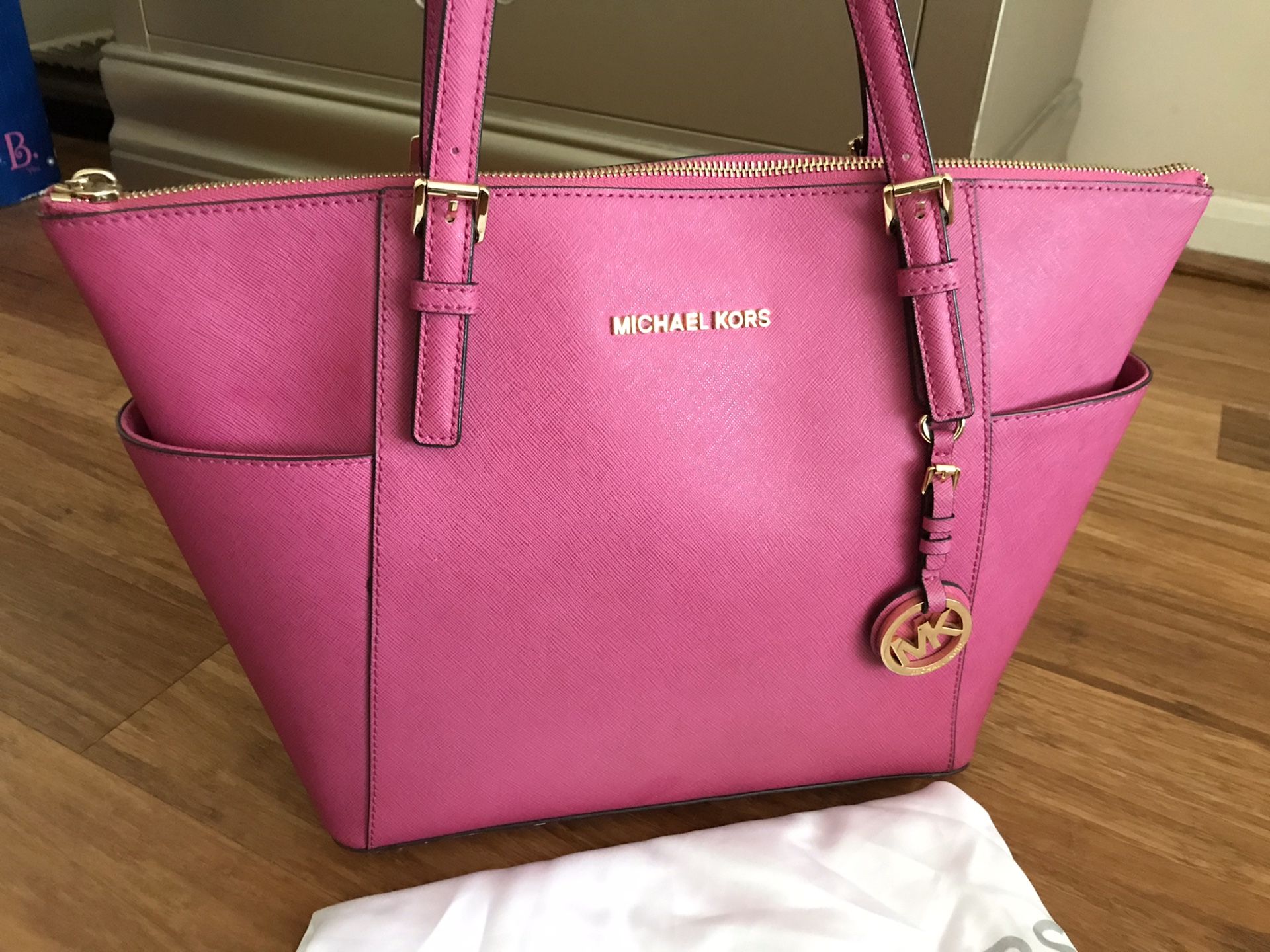 Authentic Michael kors tote bag