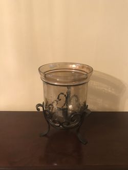 Glass Candle Holders