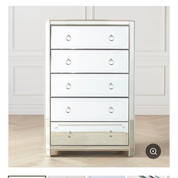 Z gallerie mirrored dresser